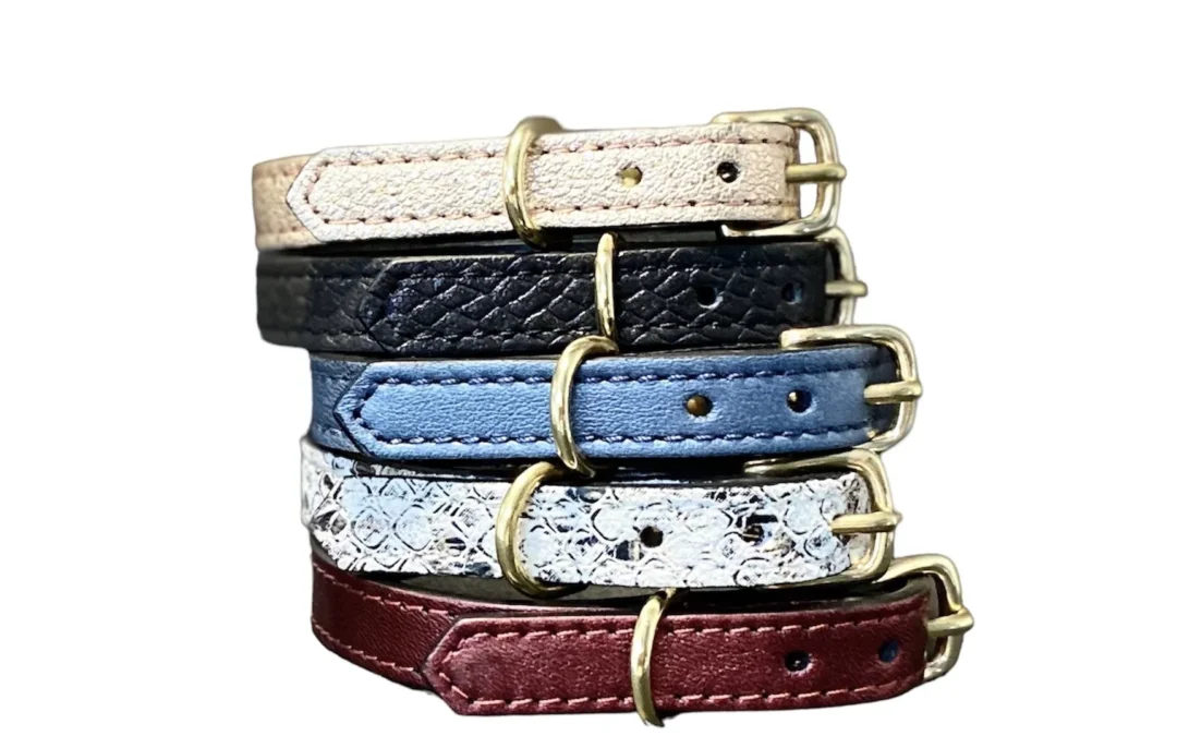 Collier pour petit chien en cuir URSUS MARITIMUS