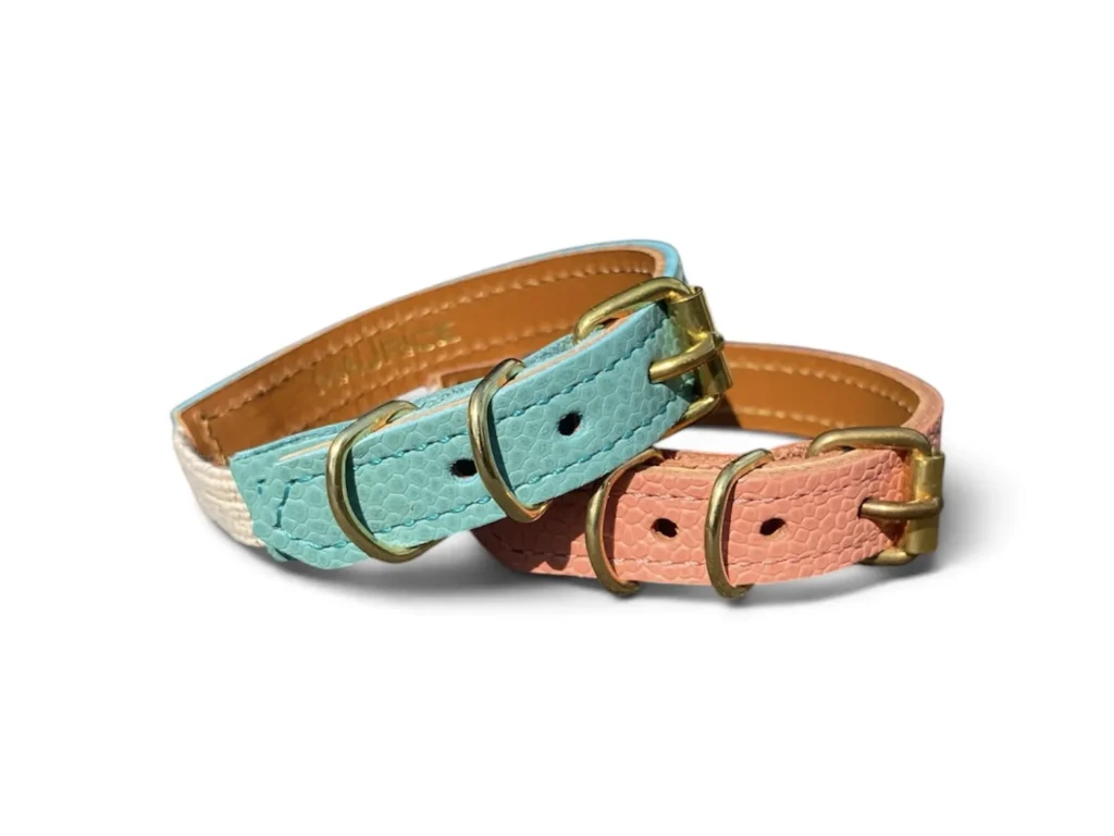 colliers pour chat en cuir