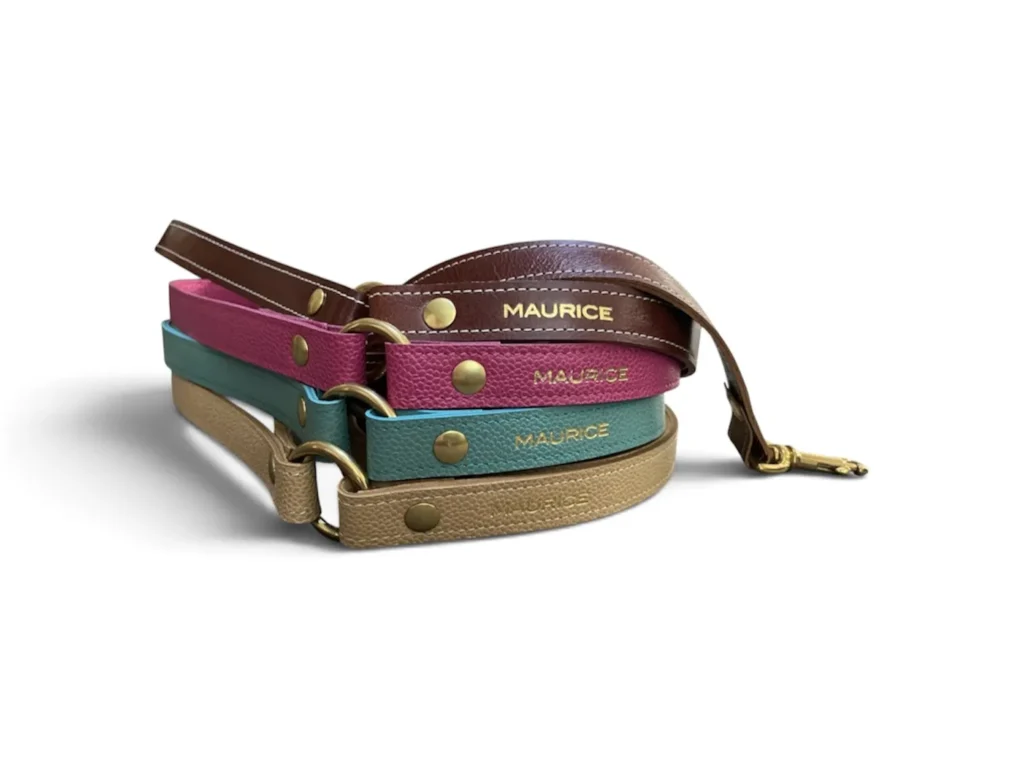laisses en cuir pour chien pan paniscus maurice